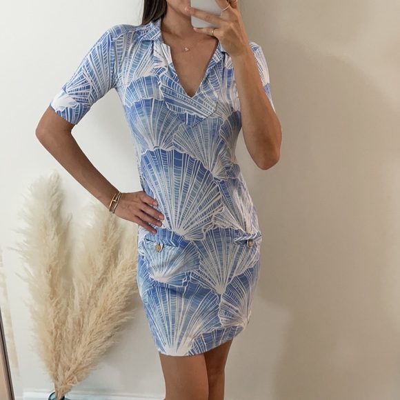 NEW Tori Richard Jaxon Dress XXS blue - Picture 3 of 9